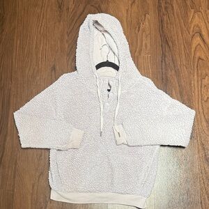 Z BY ZELLA cozy lavender light purple sherpa hoodie sweatshirt SIZE SMALL